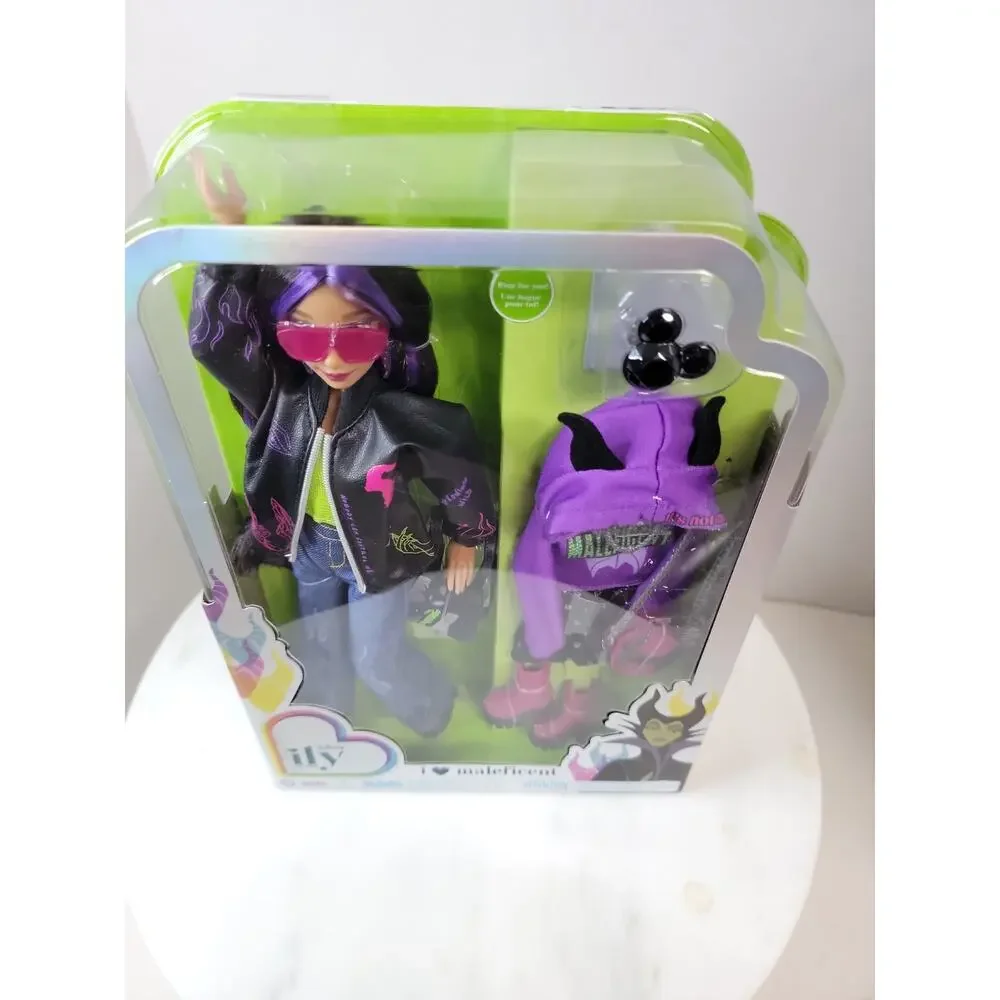 Disney ILy 4ever Fashion Doll I Love Maleficent New in box Lots of Accessories